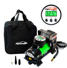 EPAuto digital display close-up with pressure readout for accurate inflation benefit