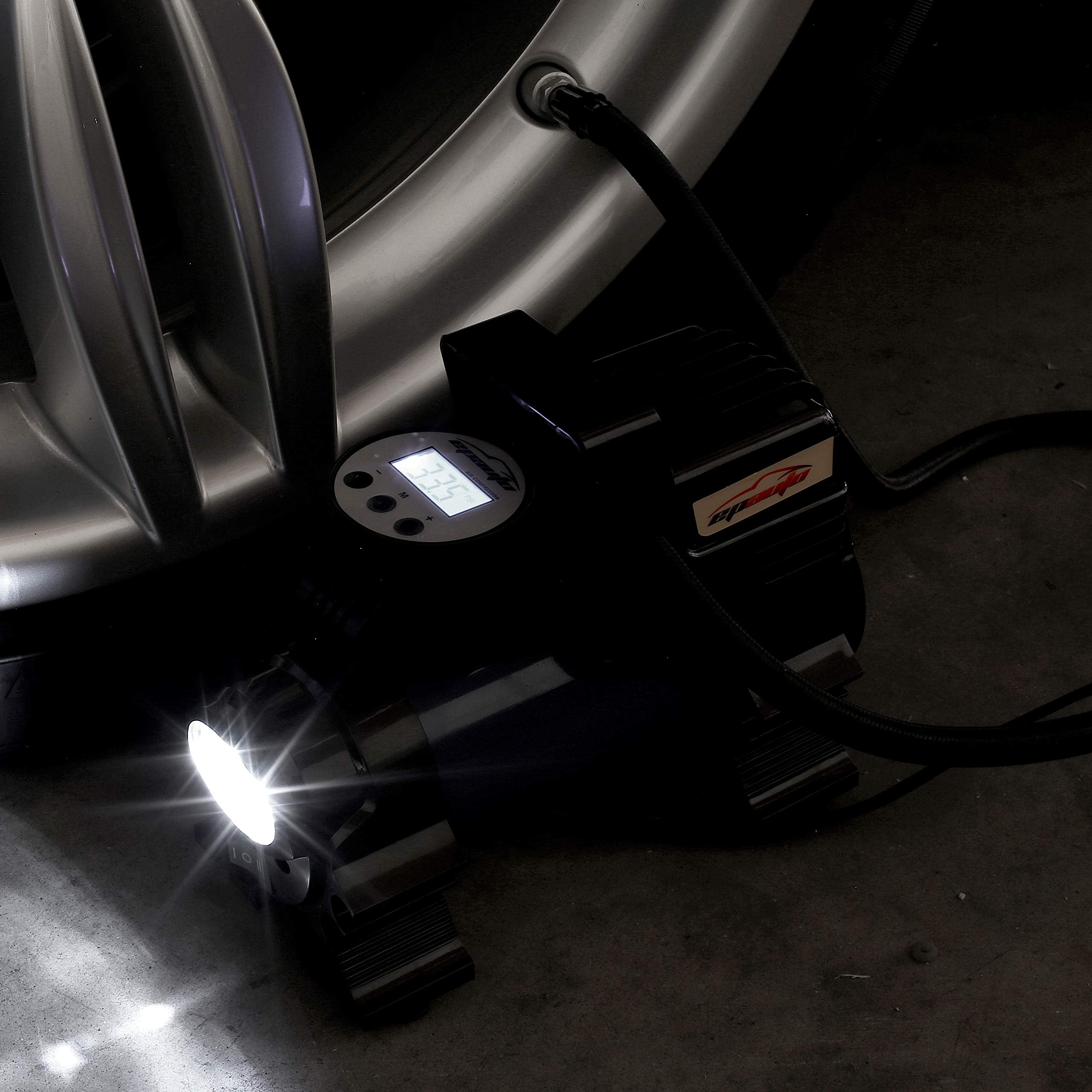 EPAuto inflator adapter set including needle and cone tips for versatility