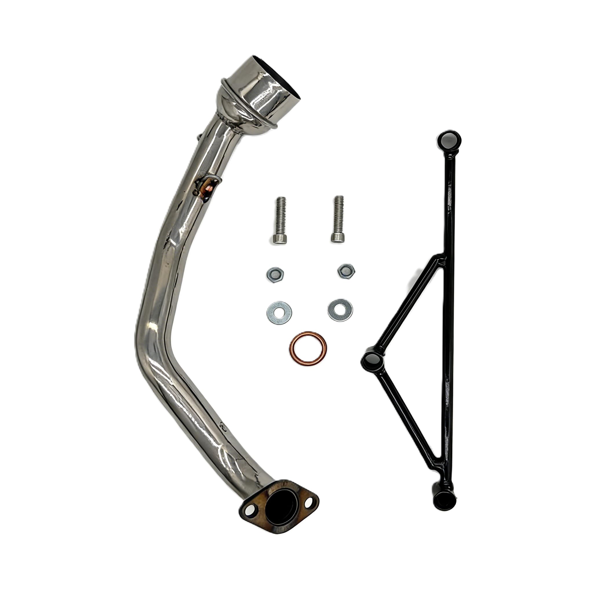 EPJHKBE hardware and copper gasket layflat shows included parts for secure fit