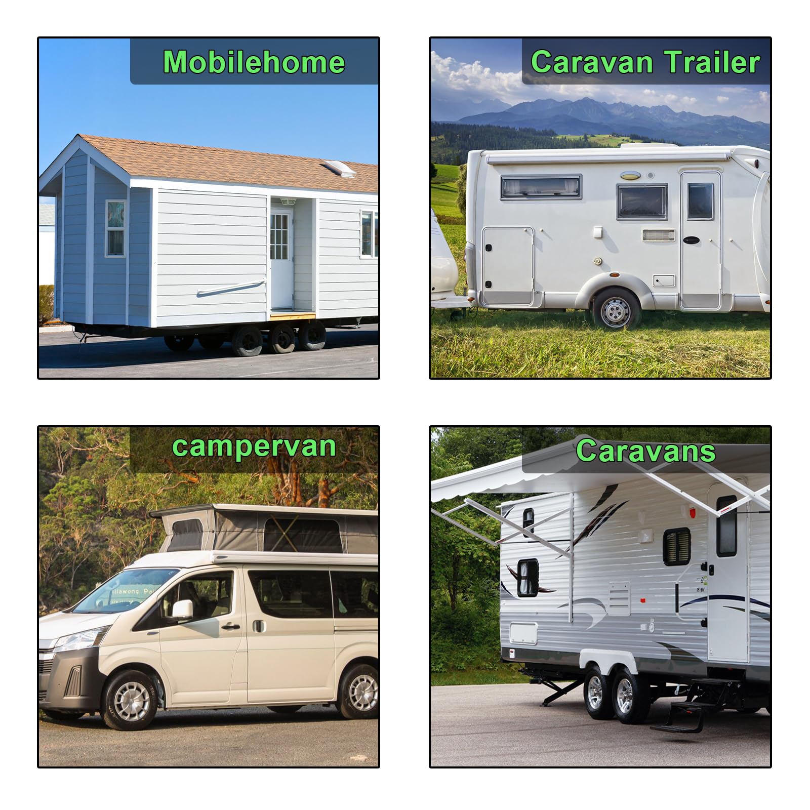 EPLCSE size comparison next to RV outlet showing compact, portable protection
