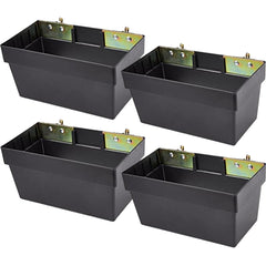 ERFEI front view pack of four bins showing organized storage benefit