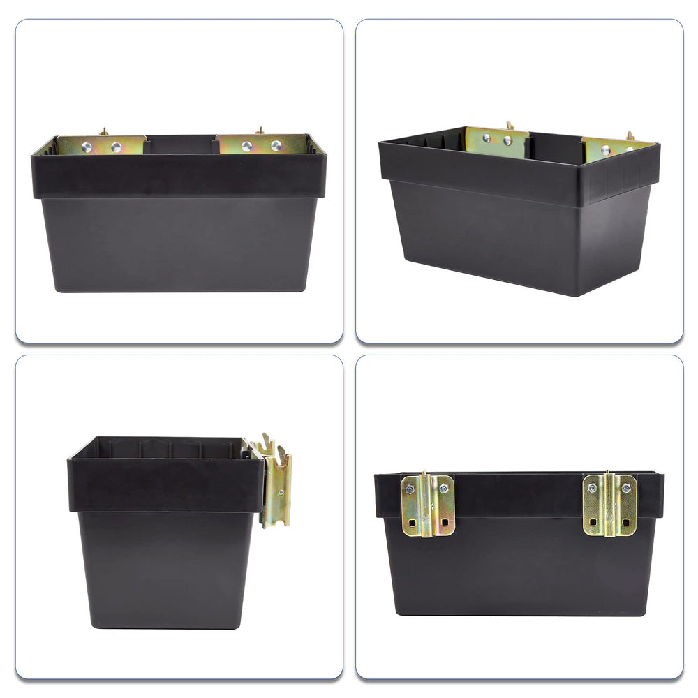 ERFEI metal spring hooks detail demonstrating secure E-Track attachment