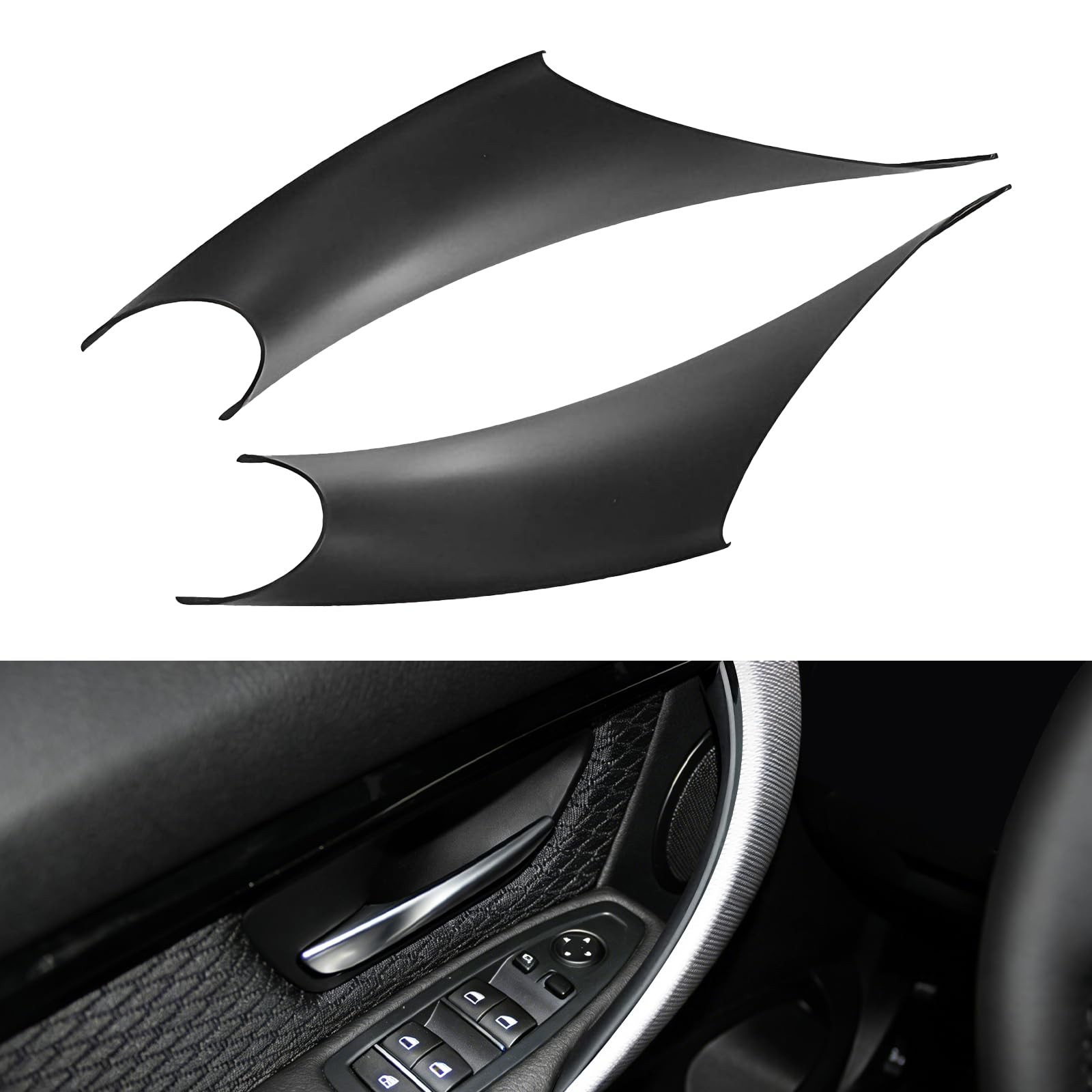 Erivis driver handle cover installed showing neat fit and restored look