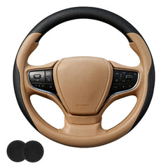 Erivis front packaging showing the steering wheel cover and compatibility details, premium look