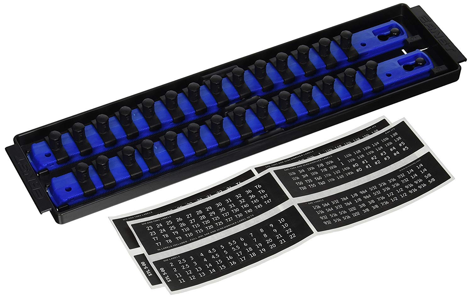 Ernst 8496 front view tray showing full 13-inch layout and handles for easy transport