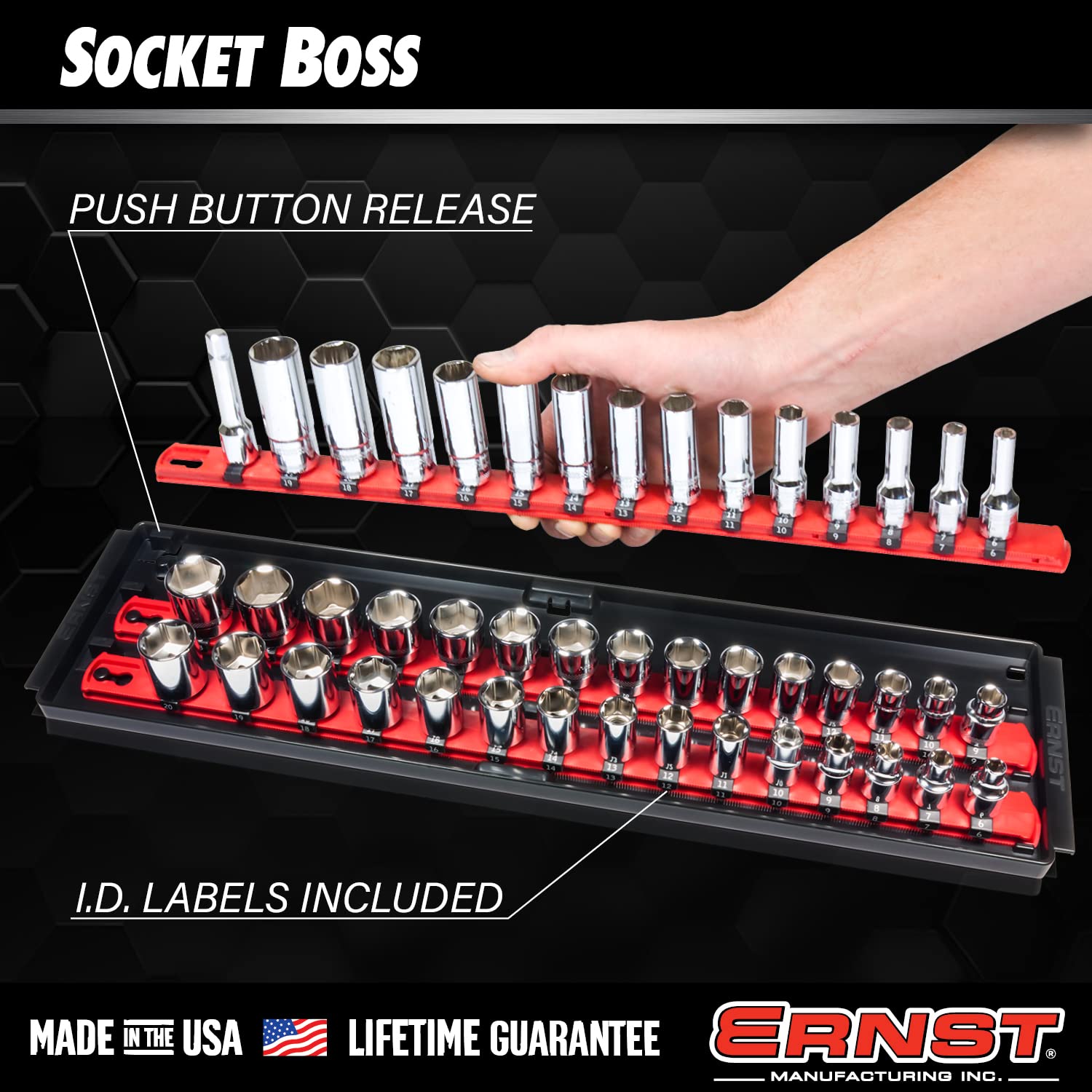 Ernst Manufacturing handle and scale view highlighting easy portability