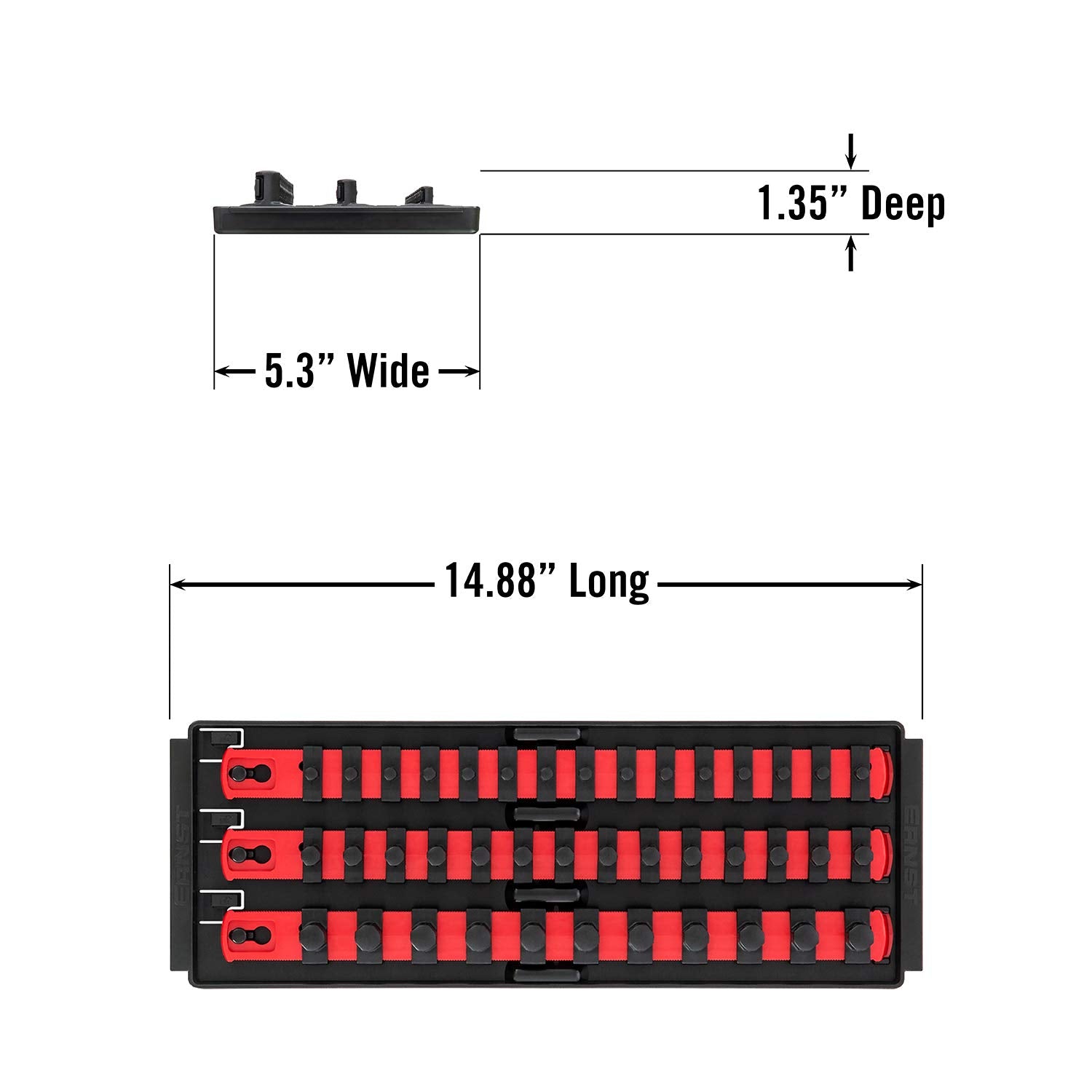 Ernst Socket Boss on workbench showing organized sockets for efficient workflow