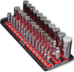 Ernst Socket Boss close-up of rail end stop demonstrating stable socket retention