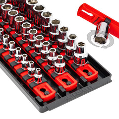 Ernst Socket Boss front tray showing organized sockets and compact storage benefit