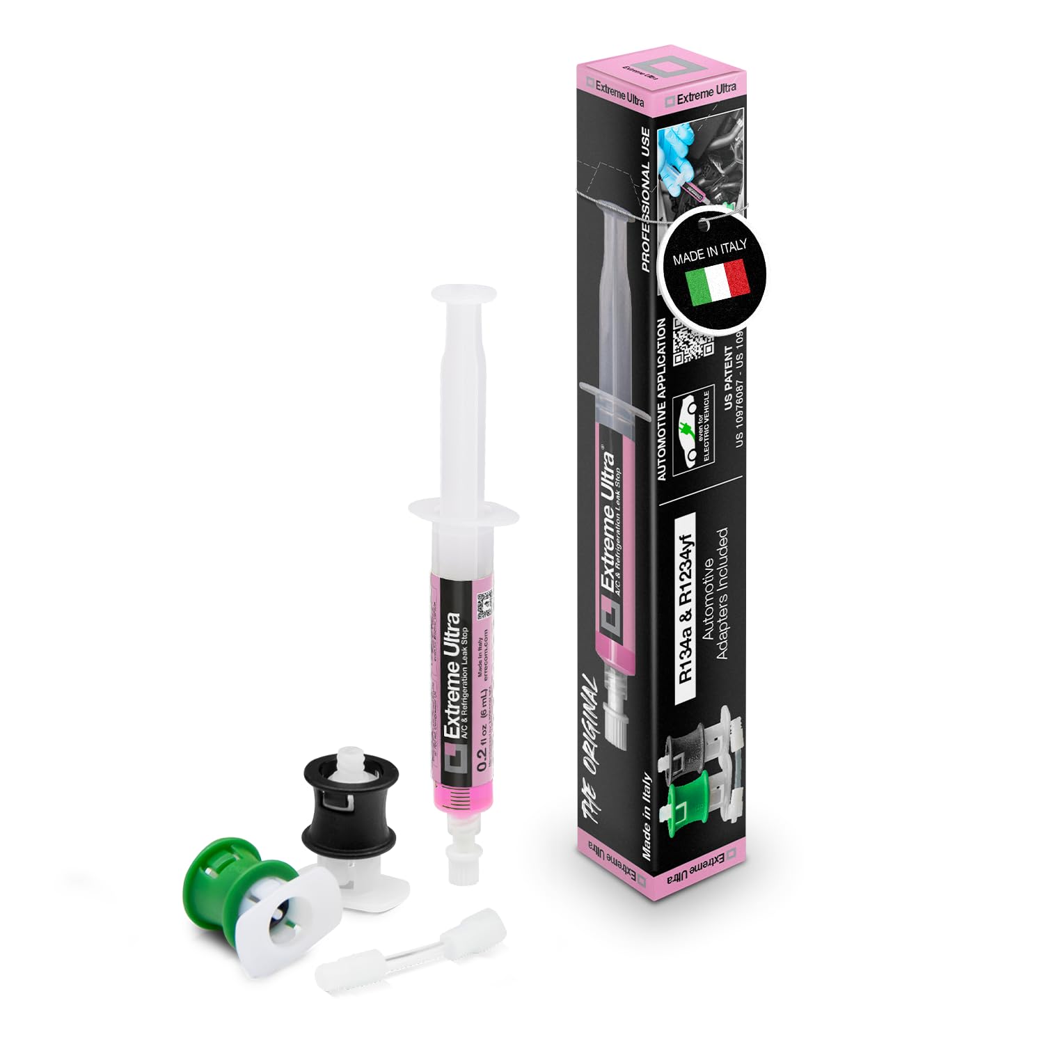 ERRECOM front packet showing product name and benefits for quick identification