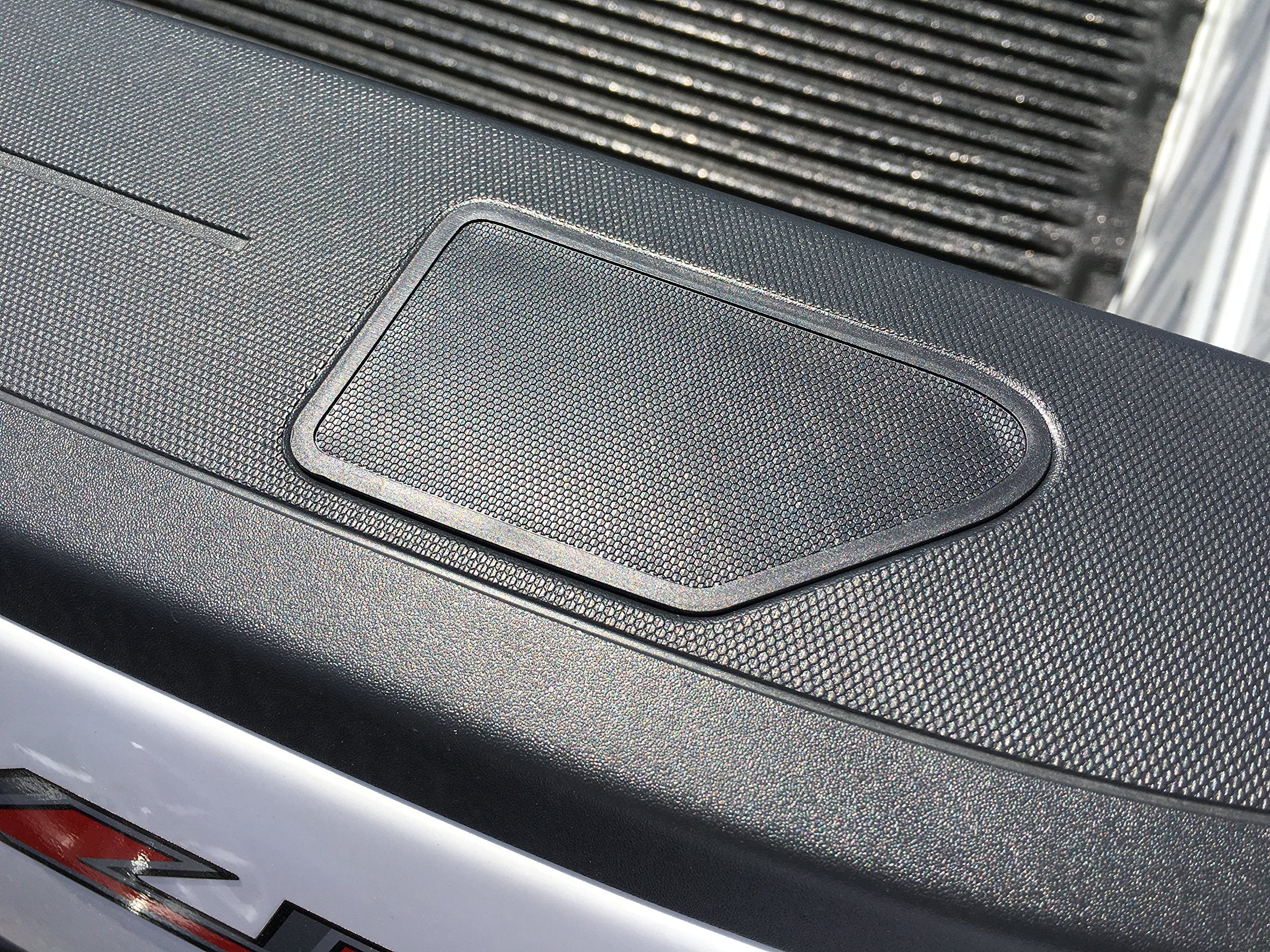 ES ENGINEERED BY SCHILDMEIER driver side cover installed on bed rail blocking debris benefit