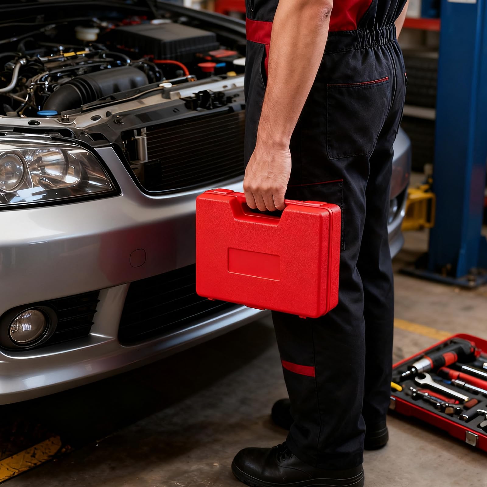 Esakoya completed double flare on brake line demonstrating reliable seal