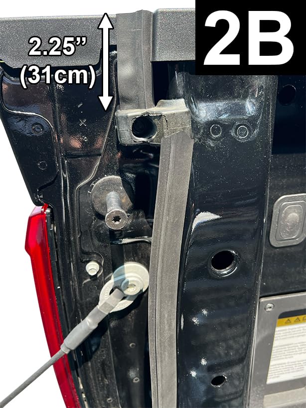 ESI installed seal on tailgate bottom reduces dust intrusion