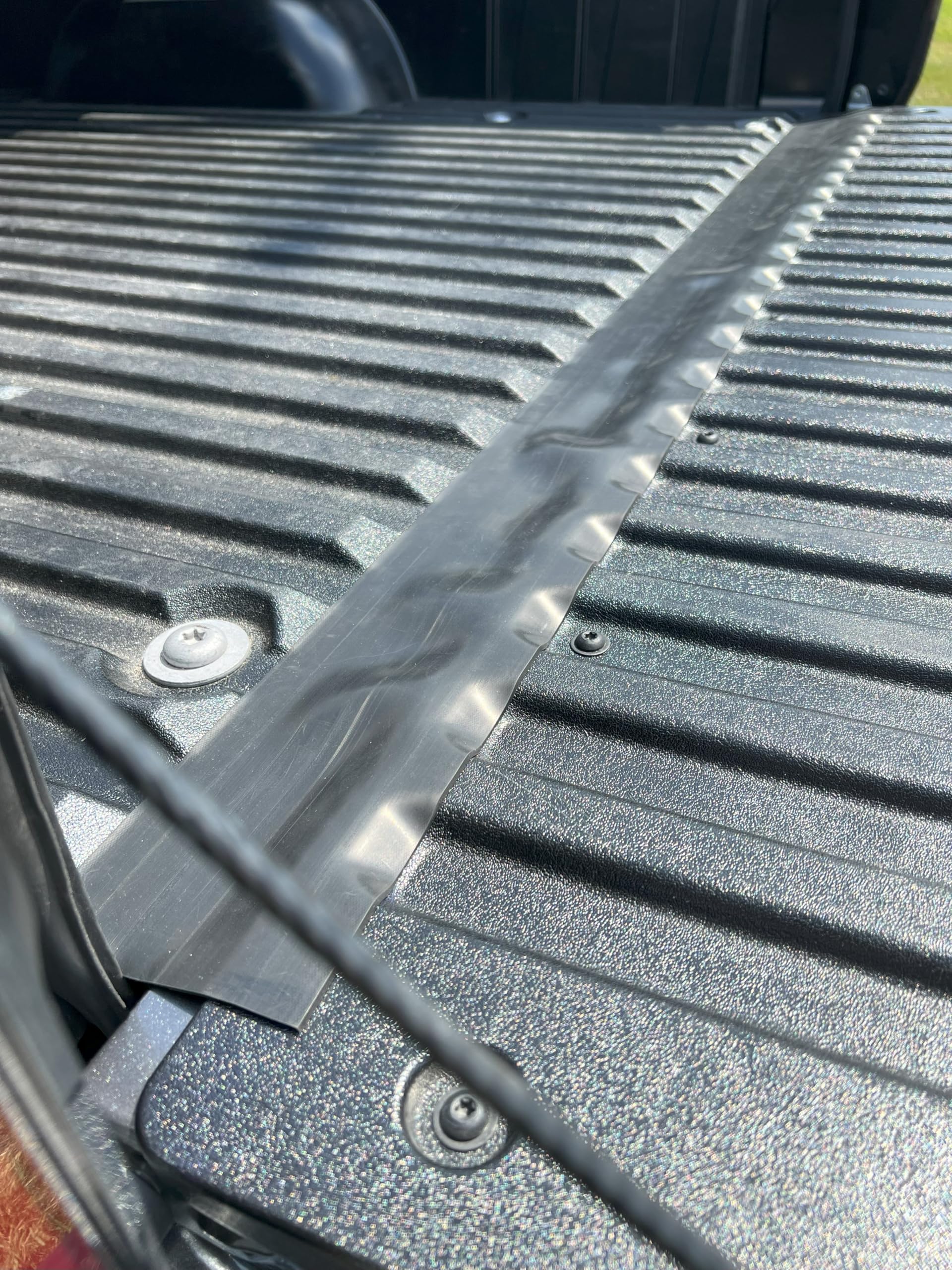 ESI ROK BLOCK installed with a tonneau cover reducing bed contamination