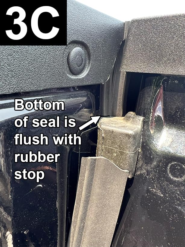 ESI seal beside ruler for scale to verify fit and length