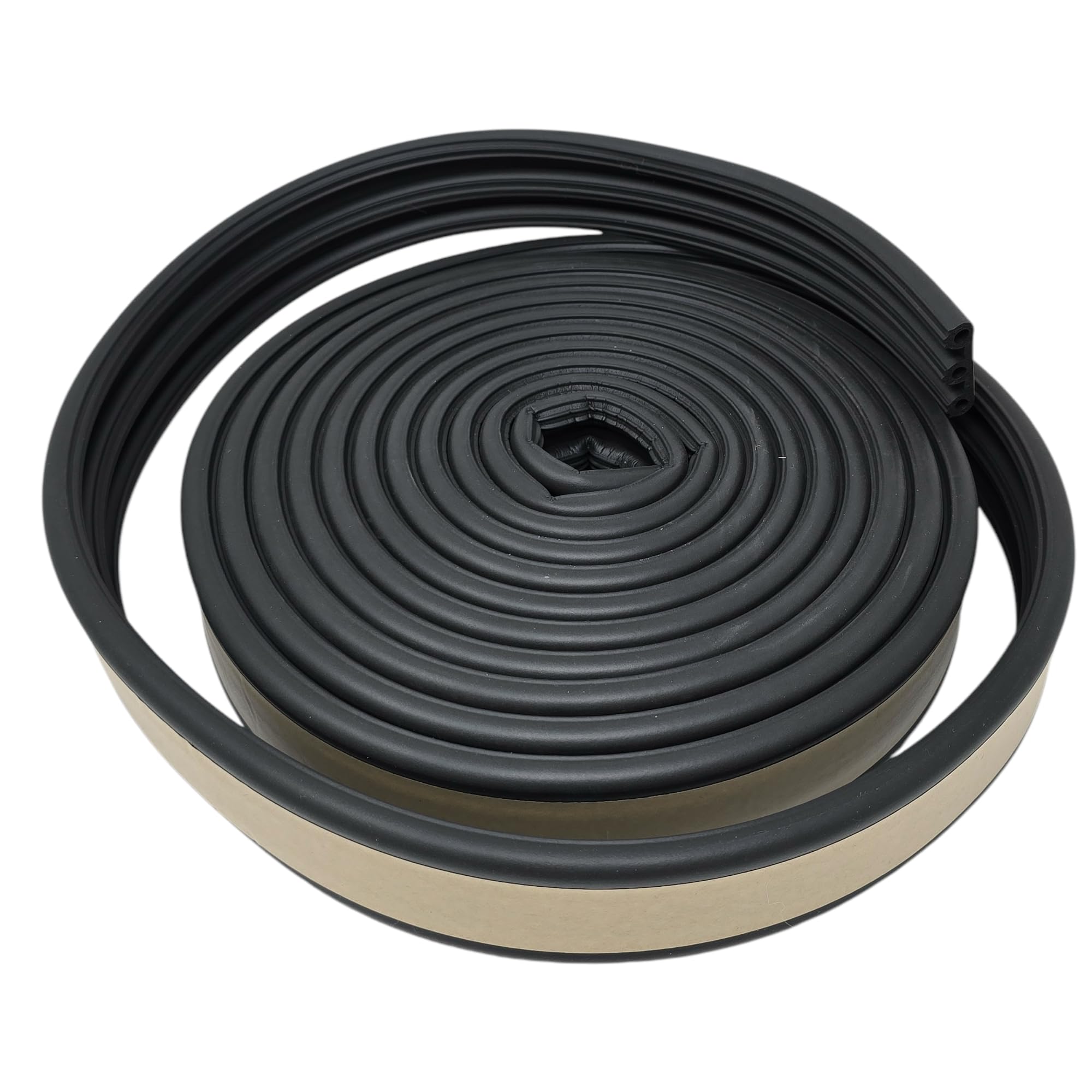 ESI Super Cap Seal XL installed on bed rail demonstrating reduced rattle and secure cap fit on truck