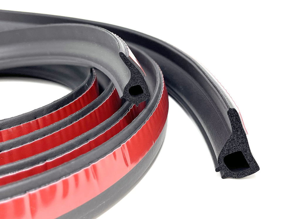 ESI tailgate seal front profile shows fit and protection