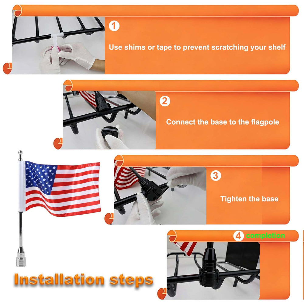 Espear stainless steel hardware laid out to show corrosion resistance benefit
