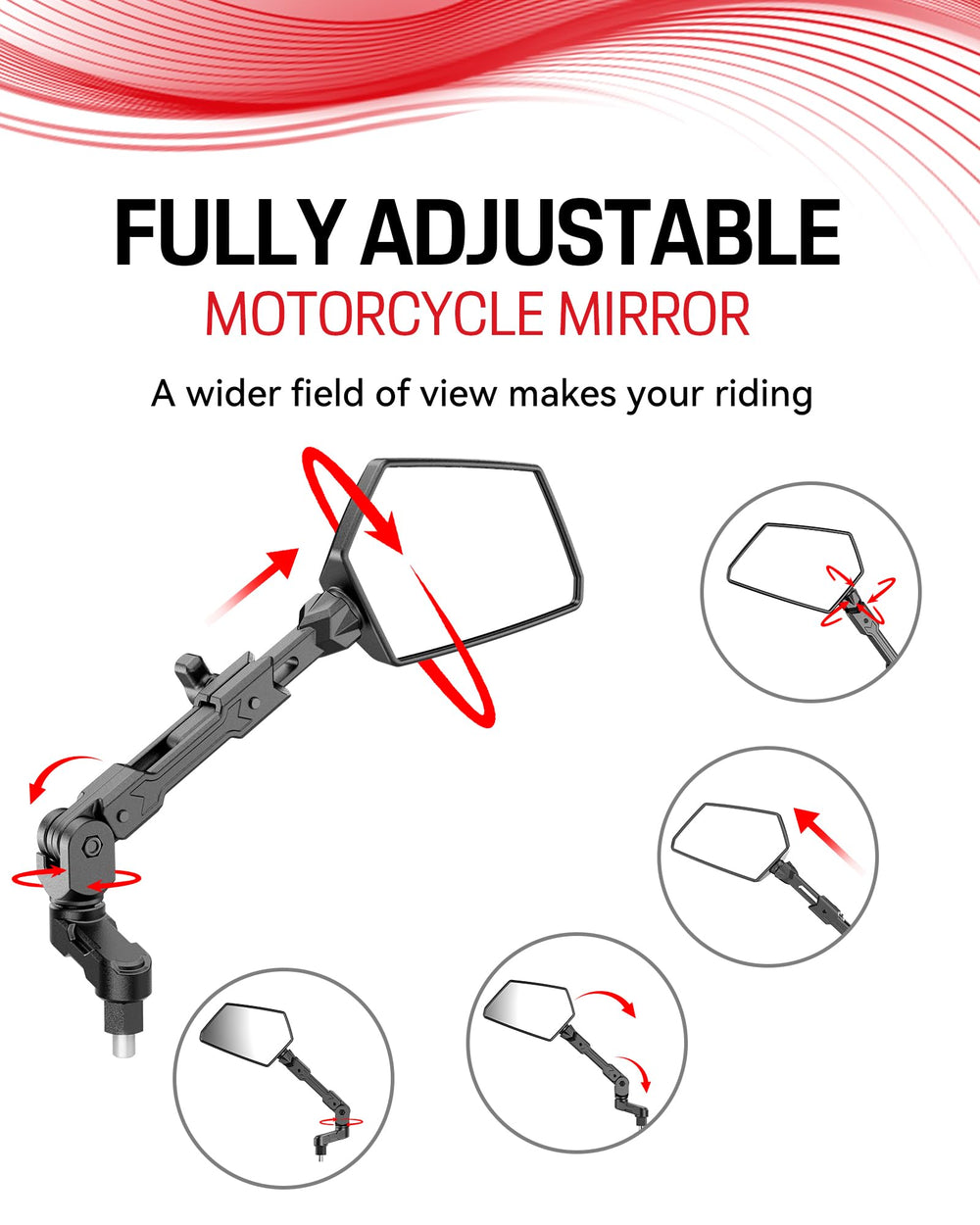 Esploratori extendable stem close-up highlighting length adjustment benefit