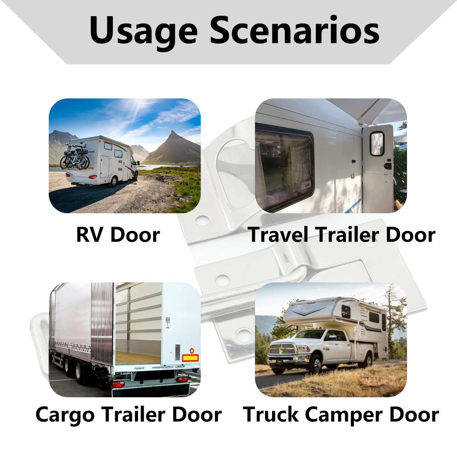 ESUDNT organized screws and hardware display for convenient installation and matching finish
