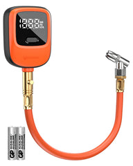 ETENWOLF T600 front view showing orange housing and backlit display for quick checks