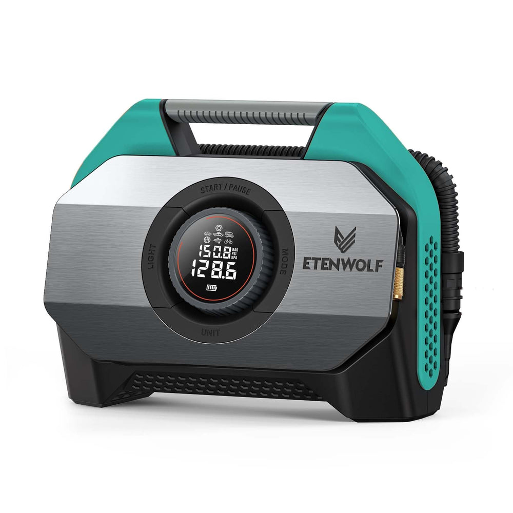 ETENWOLF Vortex S6 front view showing compact pump and clear benefits