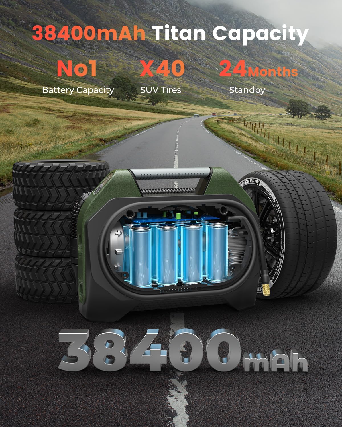 ETENWOLF VORTEX S7 USB-C port showing 45W fast-charge capability for devices