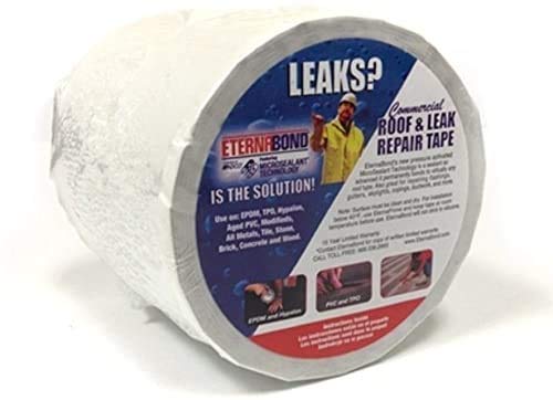 EternaBond front packaging showing tape roll and label with quick-identify advantage