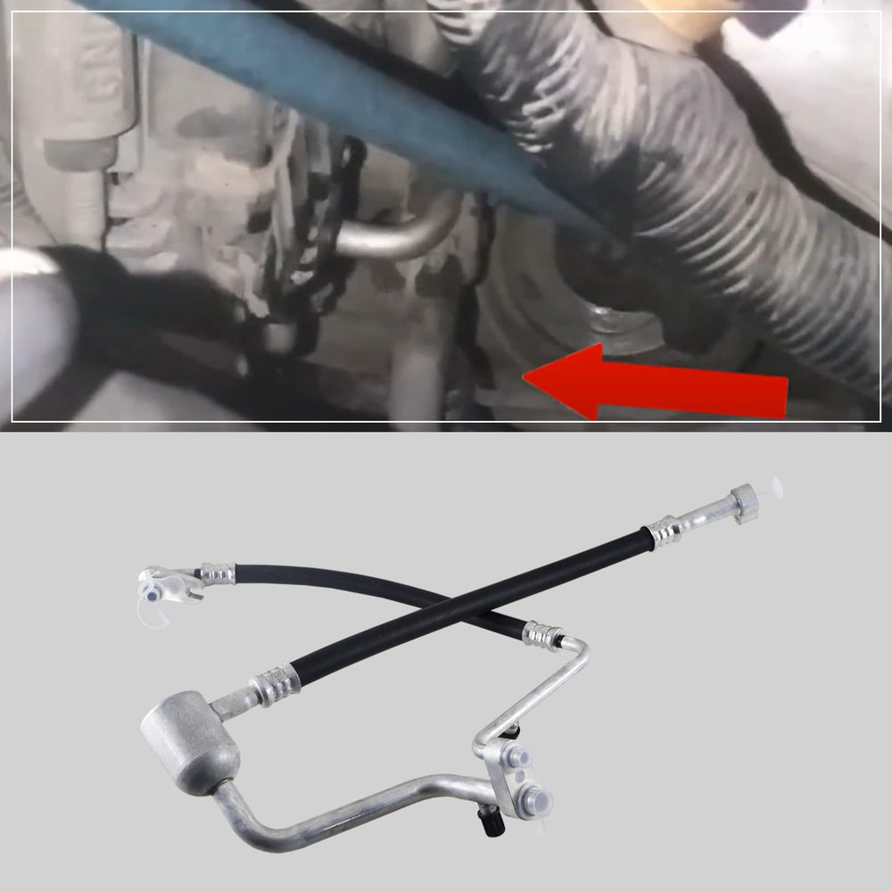 Eterpace evaporator-end connection showing matching ports for easy replacement