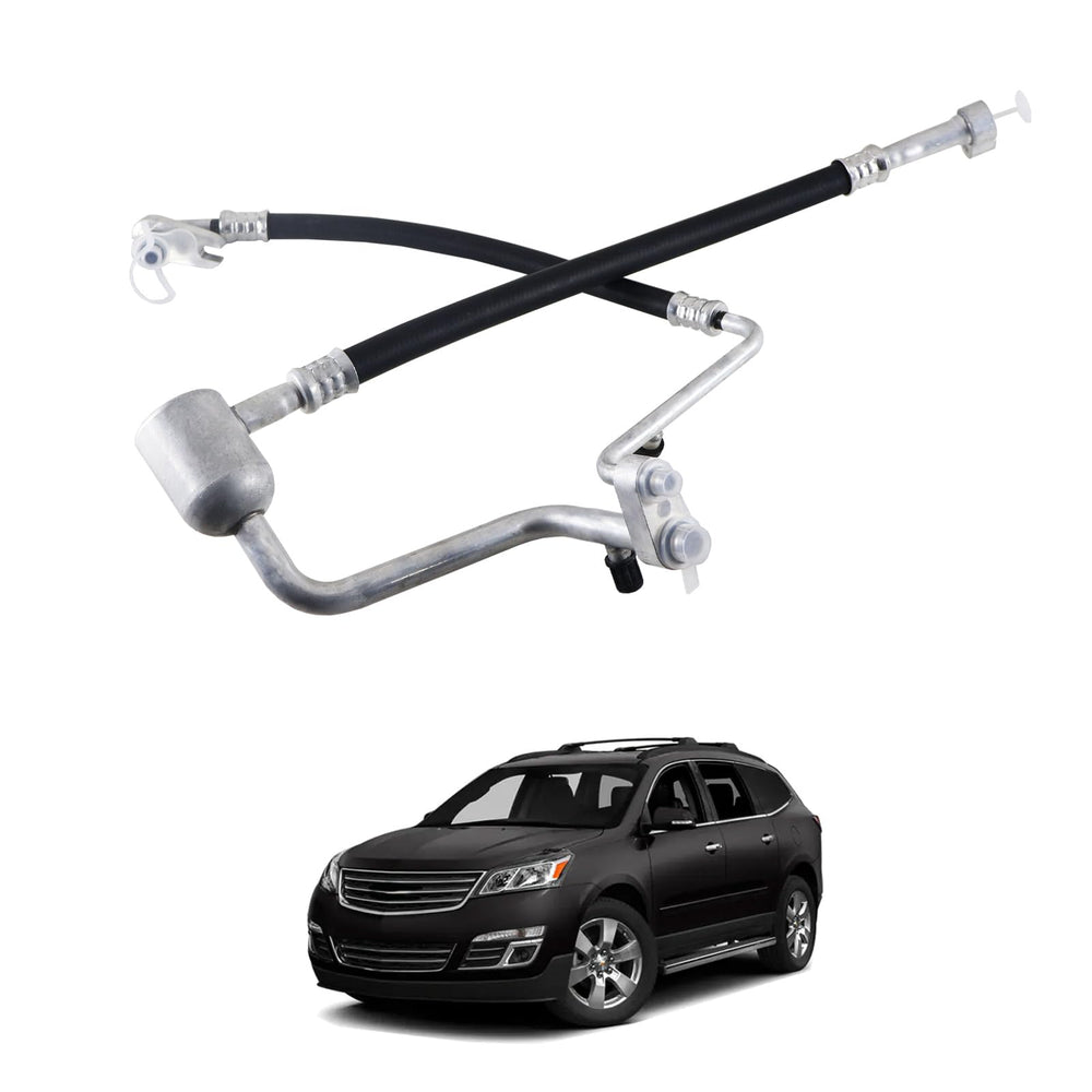 Eterpace front view assembly showing full hose layout and fitment benefit