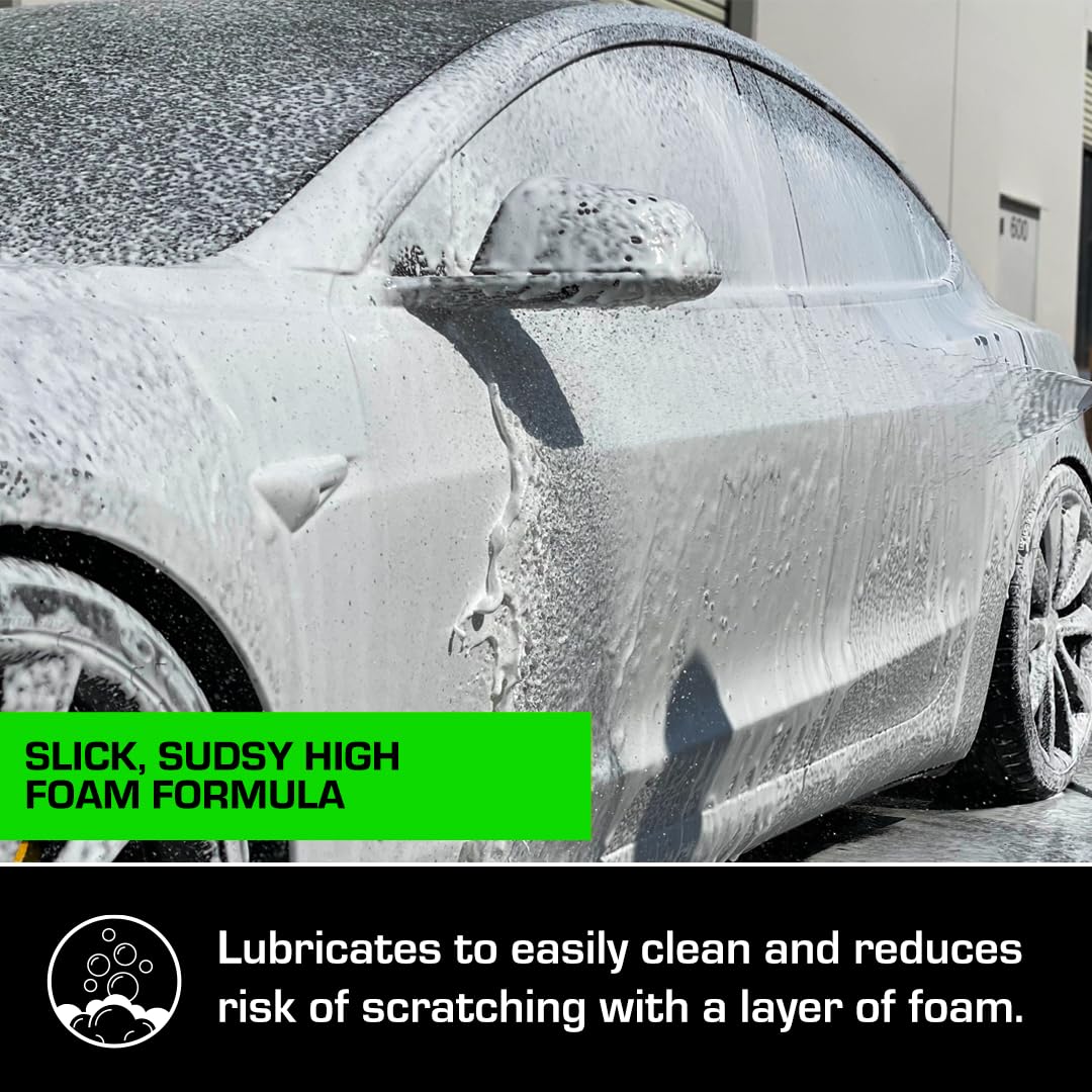 Ethos water beading on hood illustrating hydrophobic boost and faster drying