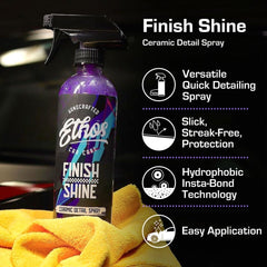 Ethos Handcrafted Car Care nozzle close-up for precise, easy application