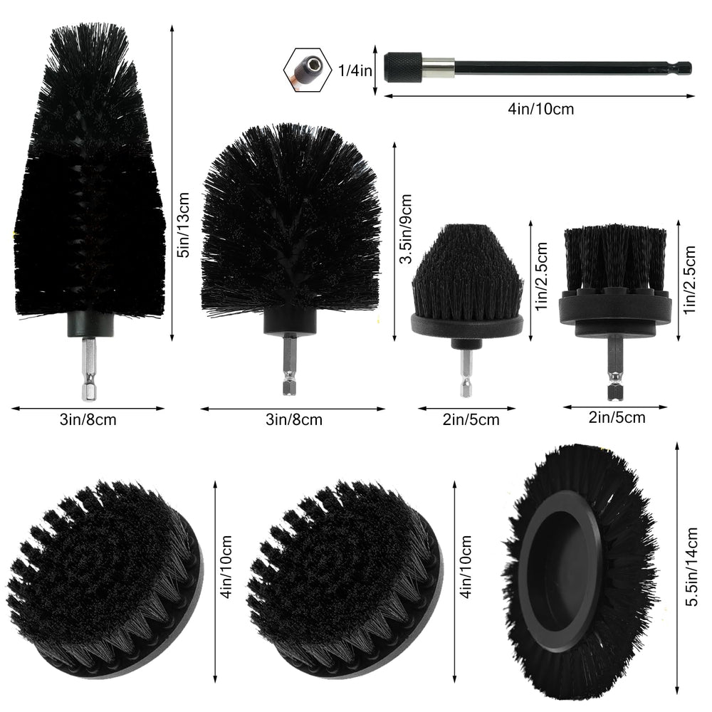 ETOUPA bristle close-up showing nylon texture and durable long-lasting performance