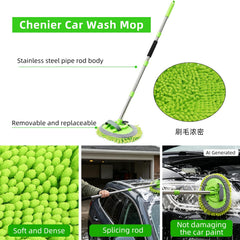 ETOUPA squeegee on windshield delivering streak-free drying