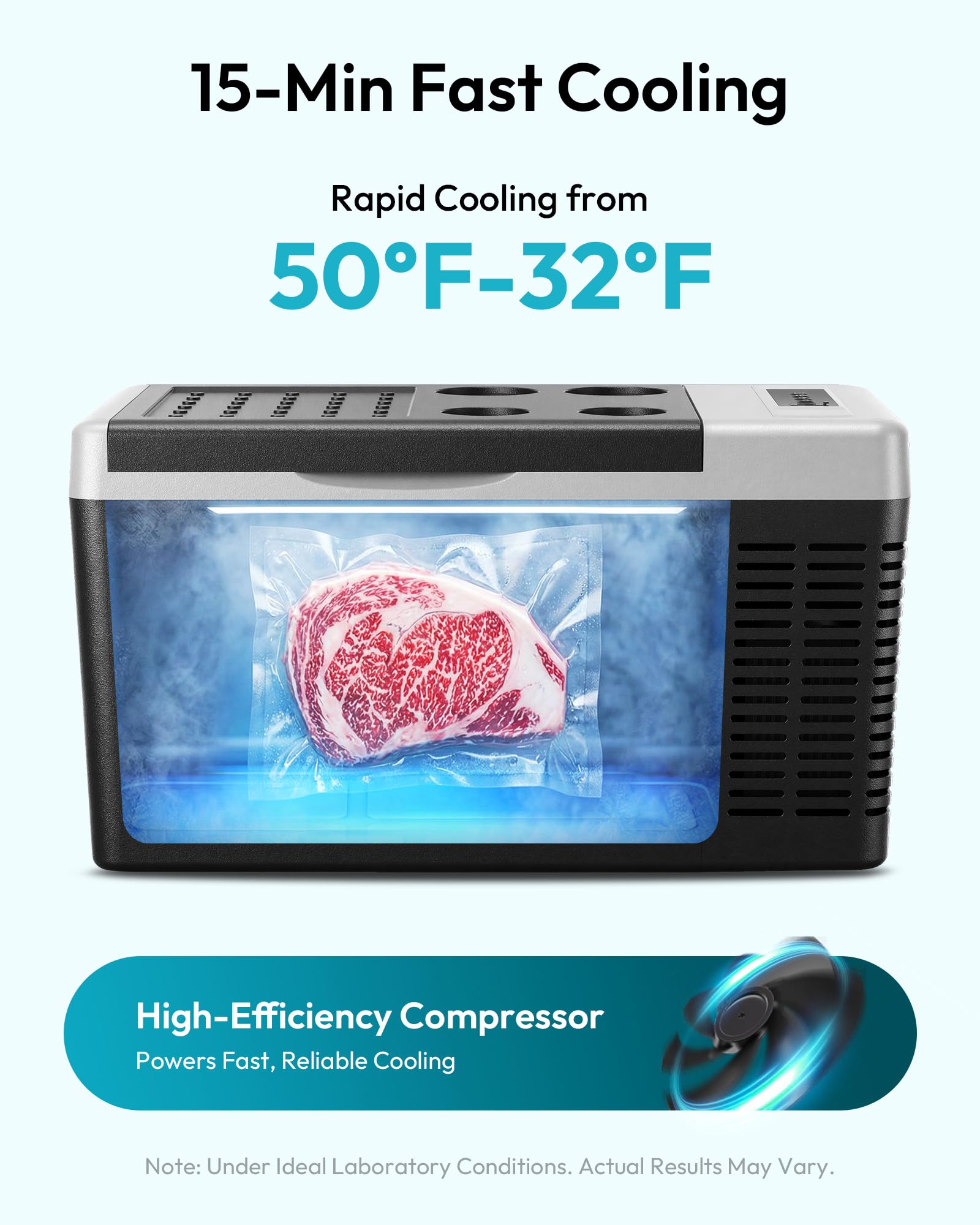 EUHOMY smartphone app Bluetooth control showing remote temperature management