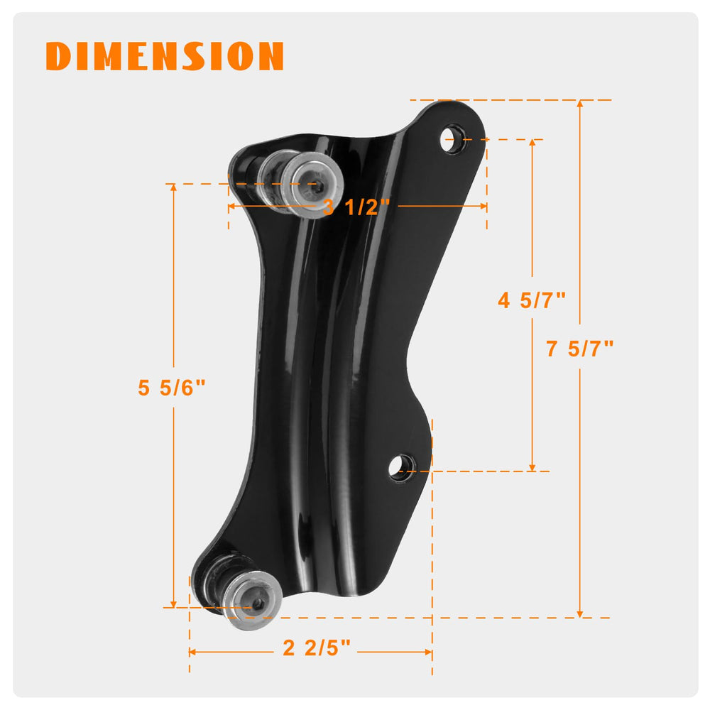 Eumti docking hardware mounted on fender demonstrating direct bolt-on benefit