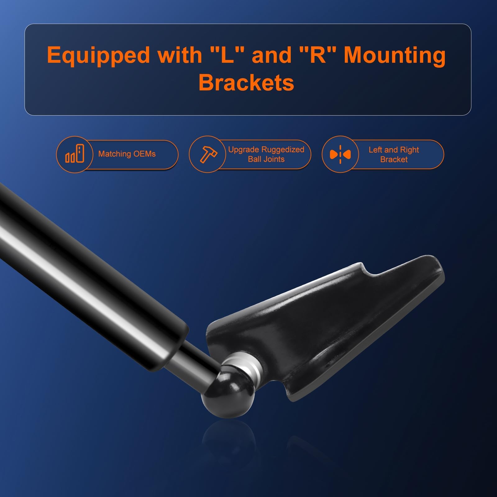 Euplokeer mounting bracket and hardware displayed for straightforward bolt-in replacement