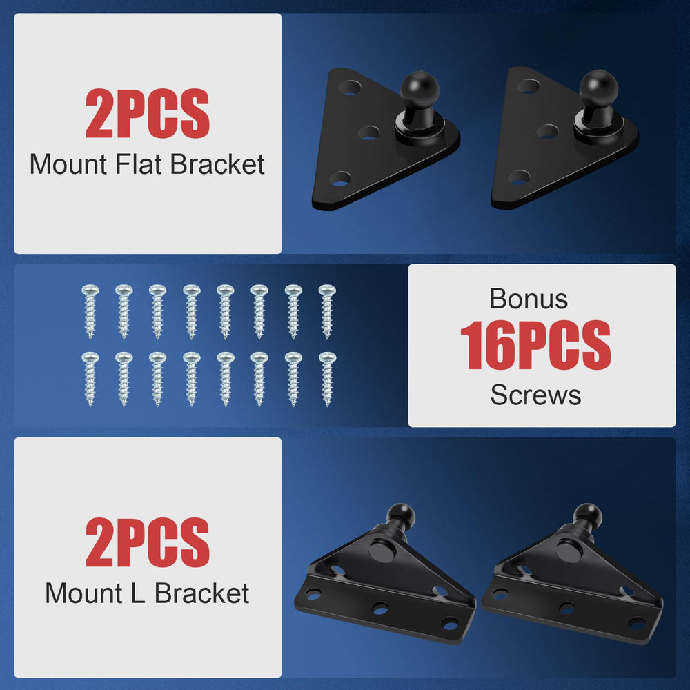 Euplokeer flat-bottom bracket detail emphasizing secure ball-stud compatibility advantage