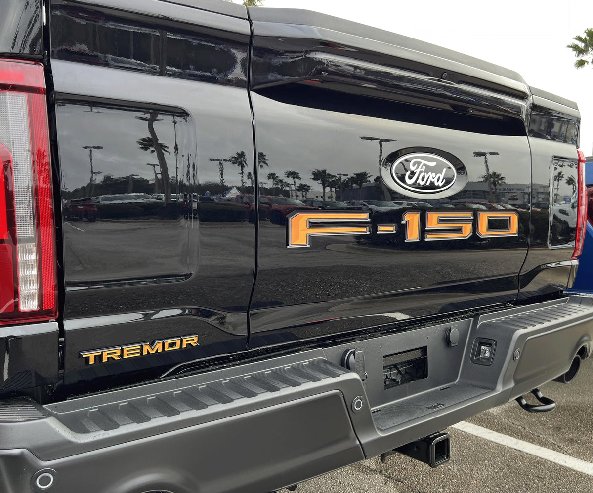 Eurosport Daytona front letters on Pro Access tailgate showing clean factory look and protection