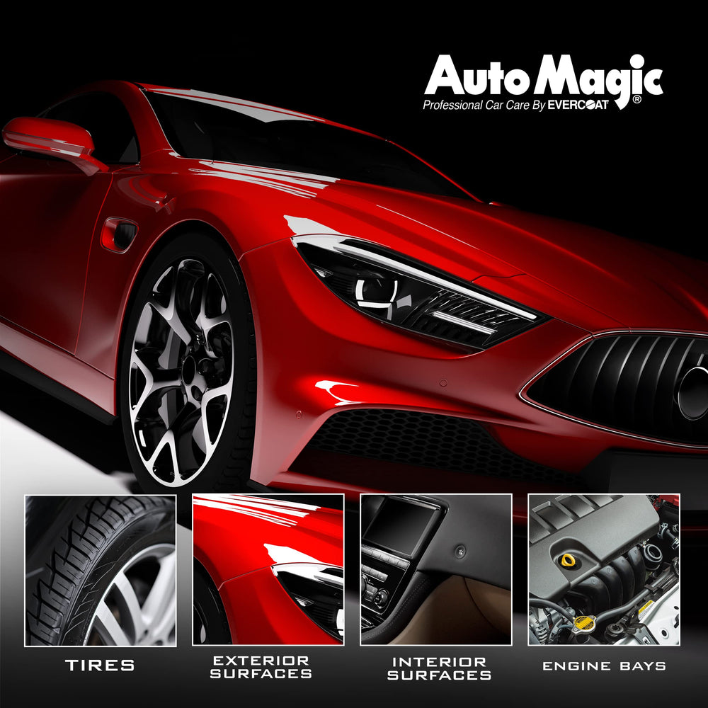 Evercoat Auto Magic clay bar pictured with detailing tools showing professional-ready kit