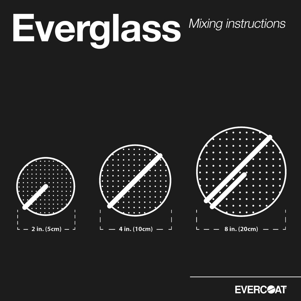 Evercoat Everglass patching a fiberglass boat hull showing waterproof restoration benefit