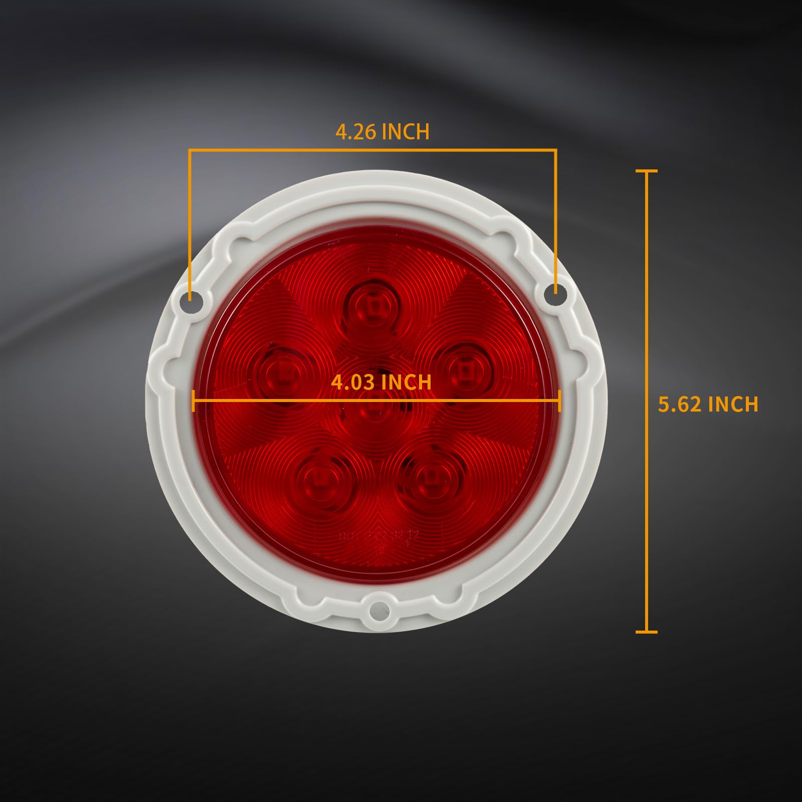 EVERESTHD installed on a Cascadia truck illustrating improved rear visibility