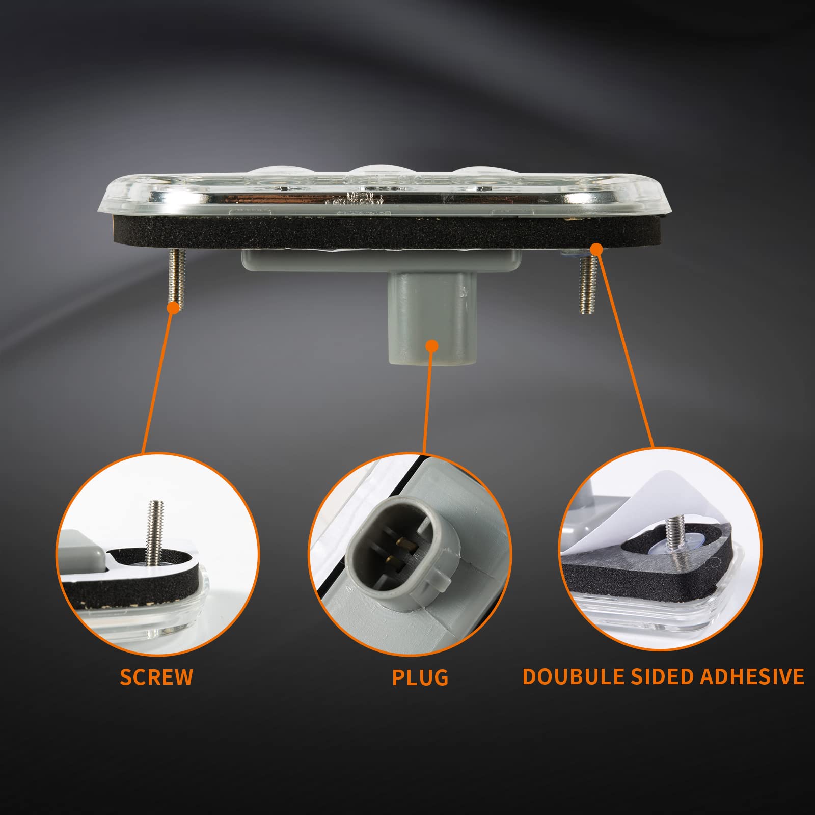 EVERESTHD installed on Kenworth cab roof demonstrating correct fitment and improved visibility