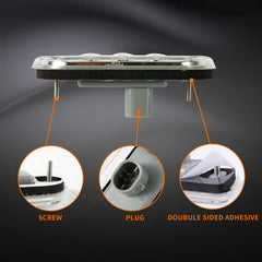 EVERESTHD installed on Kenworth cab roof demonstrating correct fitment and improved visibility