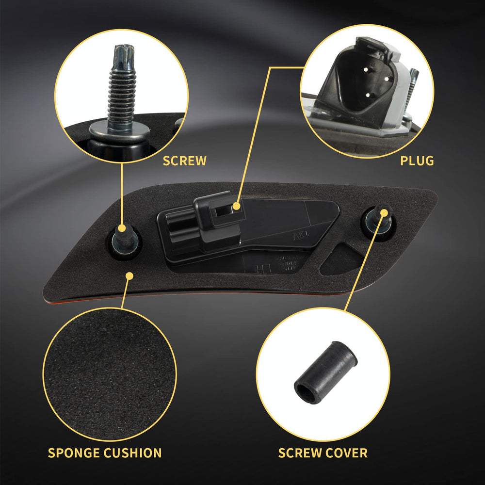EVERESTHD LEDs illuminated at night, enhances turn-signal clarity