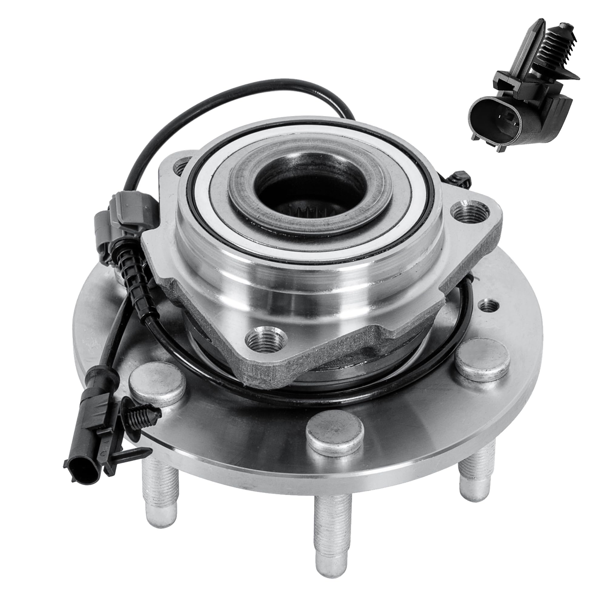 EVERESTWAY front hub assembly front view showing fitment and mounting points benefit: easy bolt-on replacement
