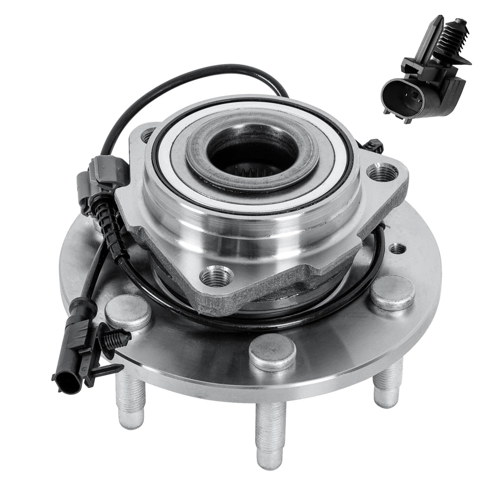 EVERESTWAY front hub assembly front view showing fitment and mounting points benefit: easy bolt-on replacement