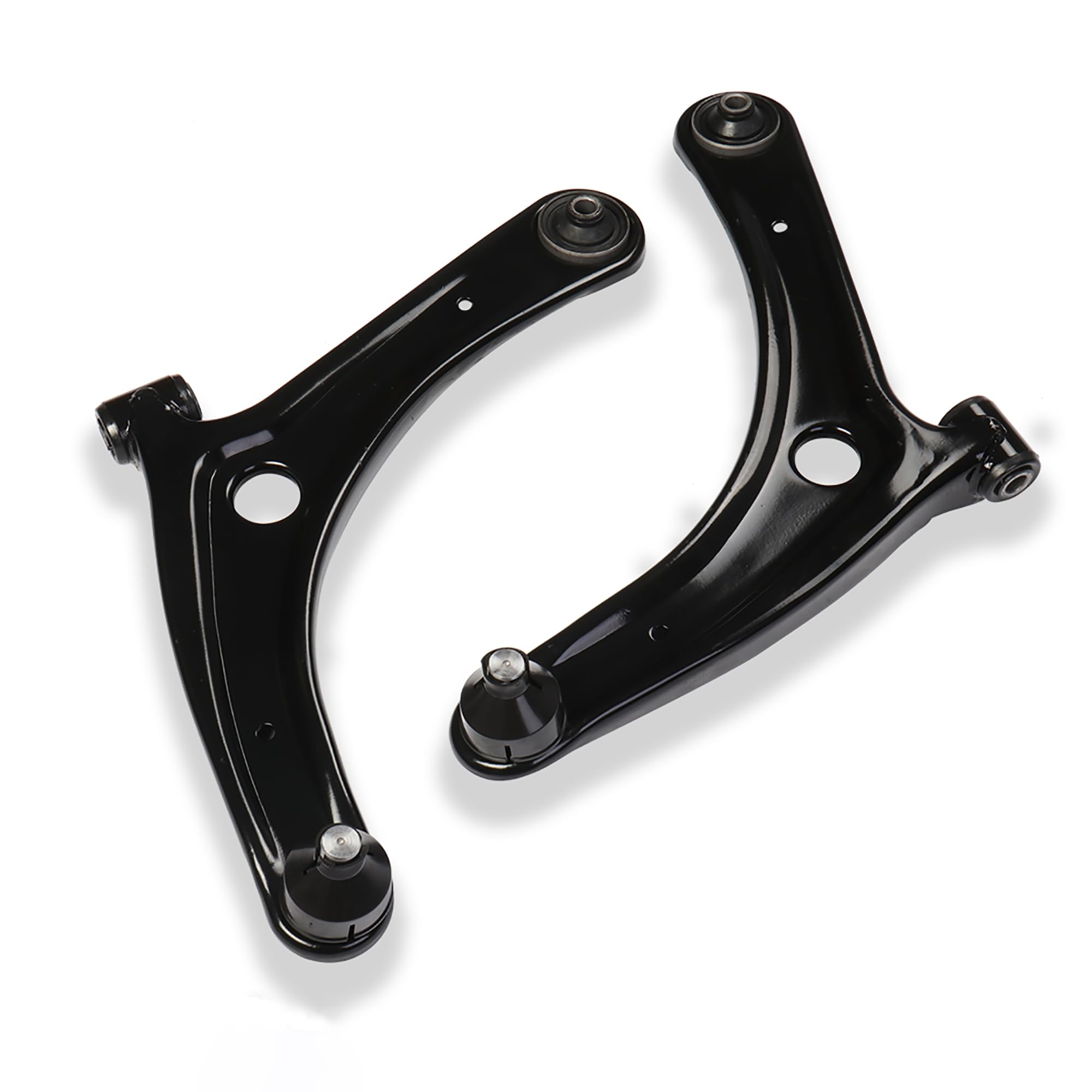 EVERESTWAY front lower control arms packaging showing complete pair and benefits