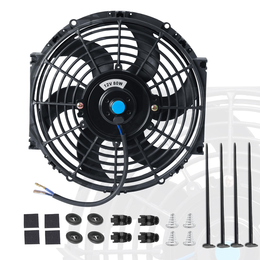 EVERESTWAY front view assembled fan showing compact cooling performance