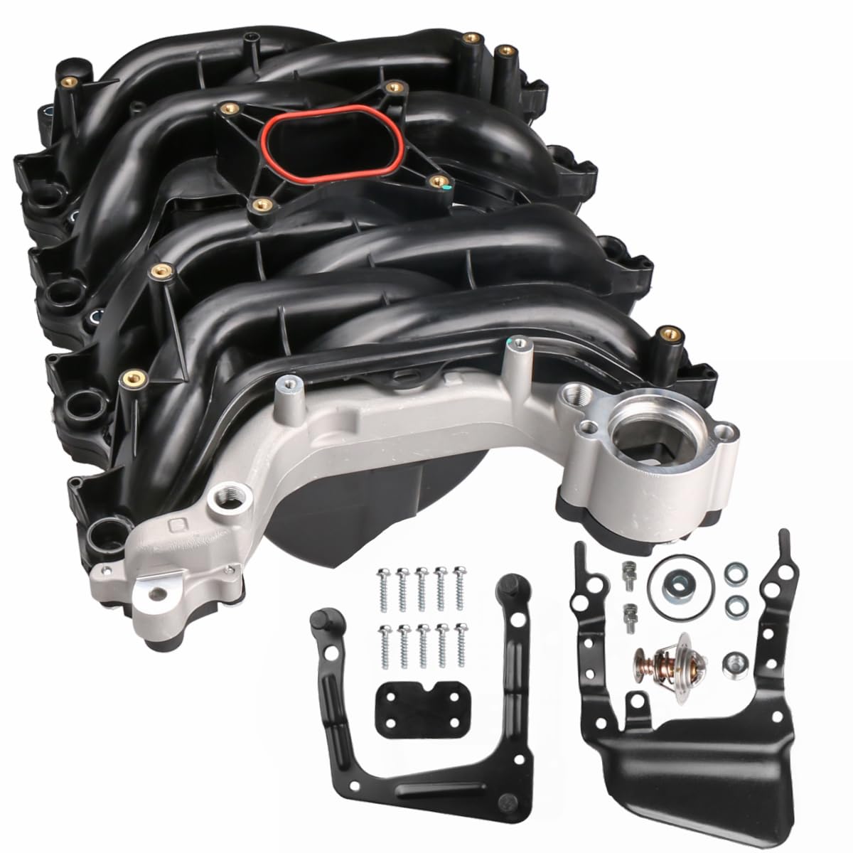 EVERESTWAY front view of intake manifold showing fit and contour benefits